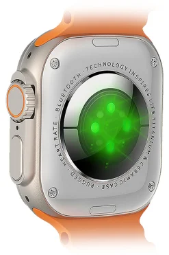 Klack® S8ultra Orange Smartwatch® Sport Pack E Auscultadores Klack® Pro 6s Bluetooth