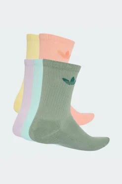 Meias De Cano Médio Trefoil — 10 Pares adidas