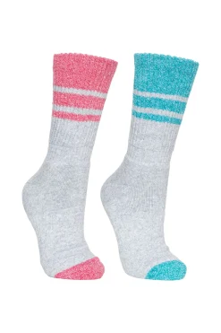 Meias De Montanha Hadley Para Mulher (2 Pares) Trespass