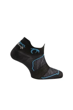 Meias Tiny W Para Mulher Preto/turquesa Lurbel