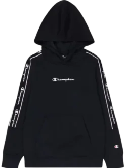 Moletom Com Capuz Champion Junior Legacy Script Preto