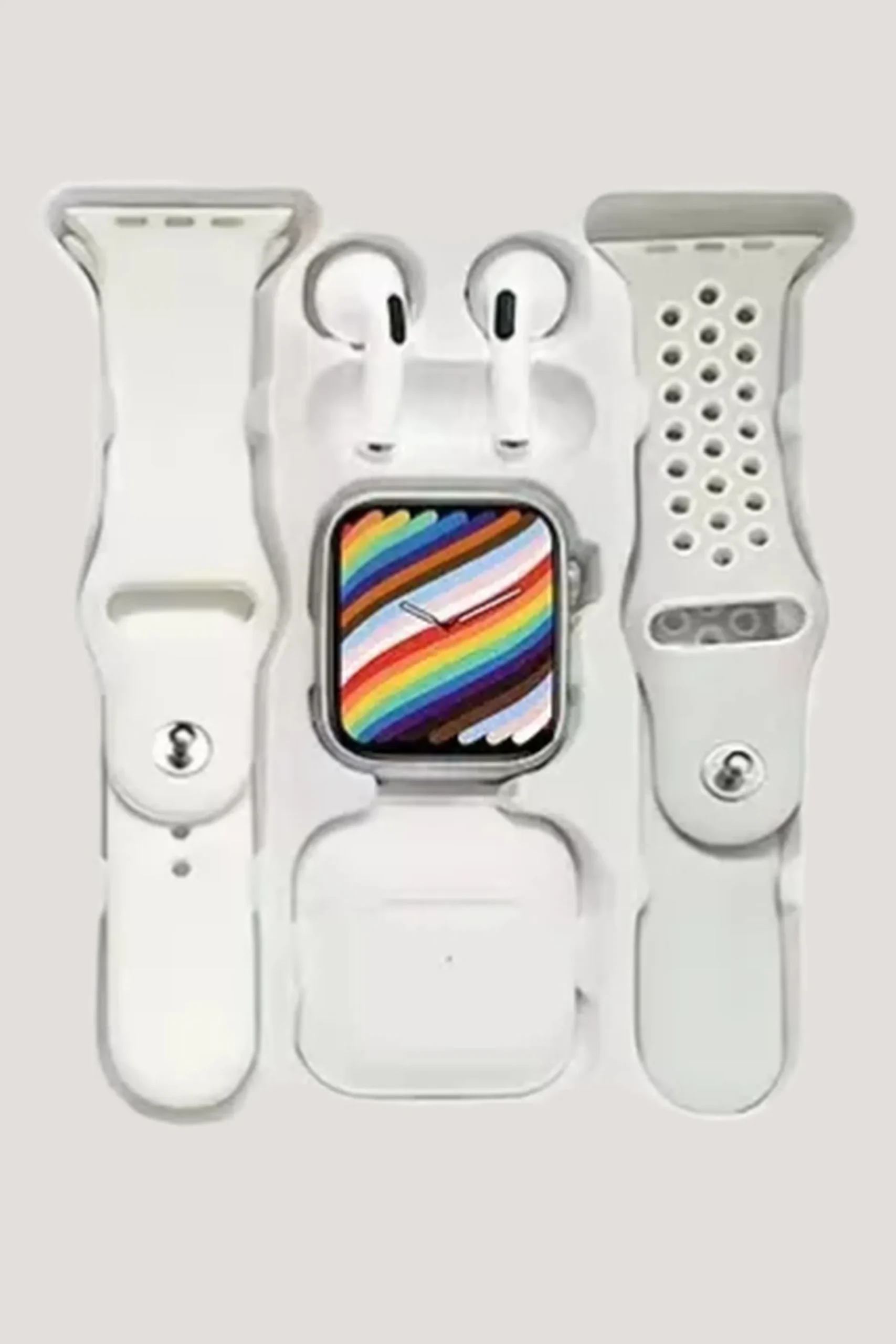Pack Smartwatch T55 Pro Max - Branco