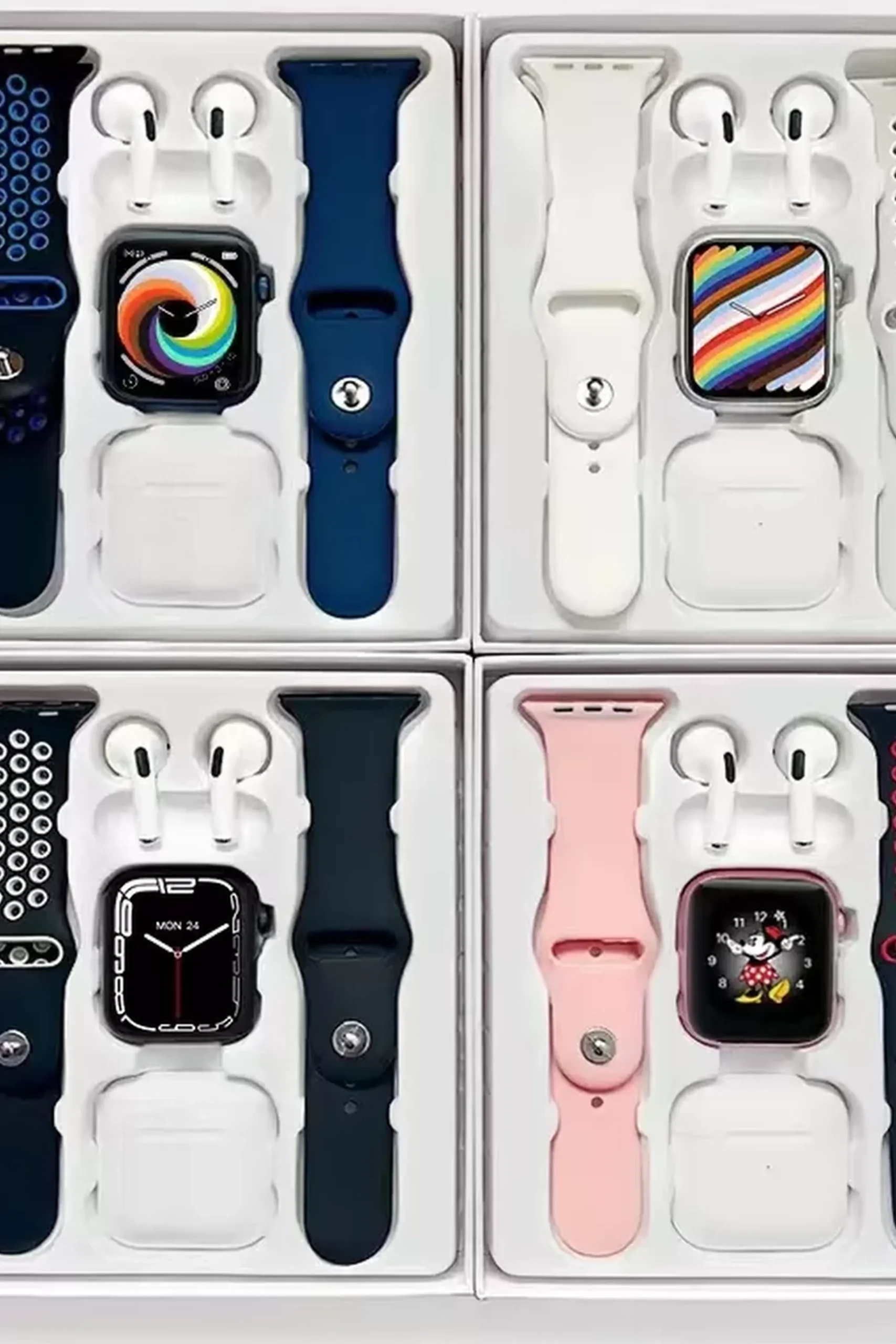 Pack Smartwatch T55 Pro Max - Rosa