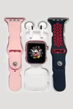 Pack Smartwatch T55 Pro Max - Rosa