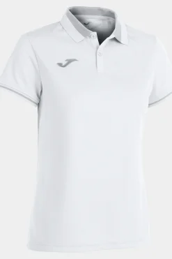 Pólo M/c Joma Championship VI Branco Cinzento