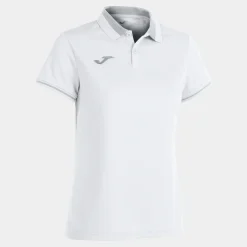 Pólo M/c Joma Championship VI Branco Cinzento
