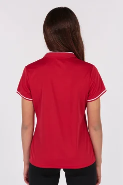 Pólo M/c Joma Championship VI Vermelho Branco