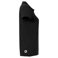 Polo Feminino Kempa Preto Para Mulher