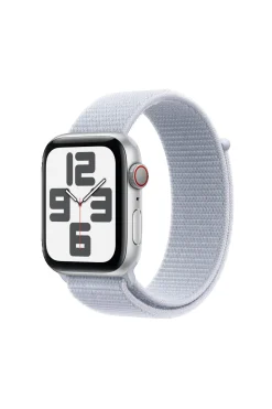 Relógio Inteligente Apple Com Gps E Cellular, 44 Mm, Prata E Azul Nuvem