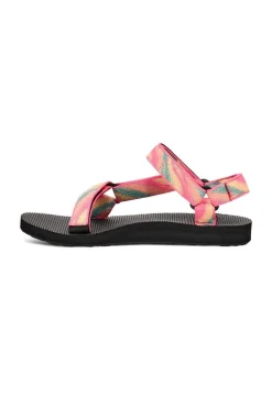 Sandálias Teva W Original Universal Magic Rosa Para Mulher.
