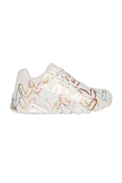 Sapatilhas Skechers Uno Lite-metallic Love