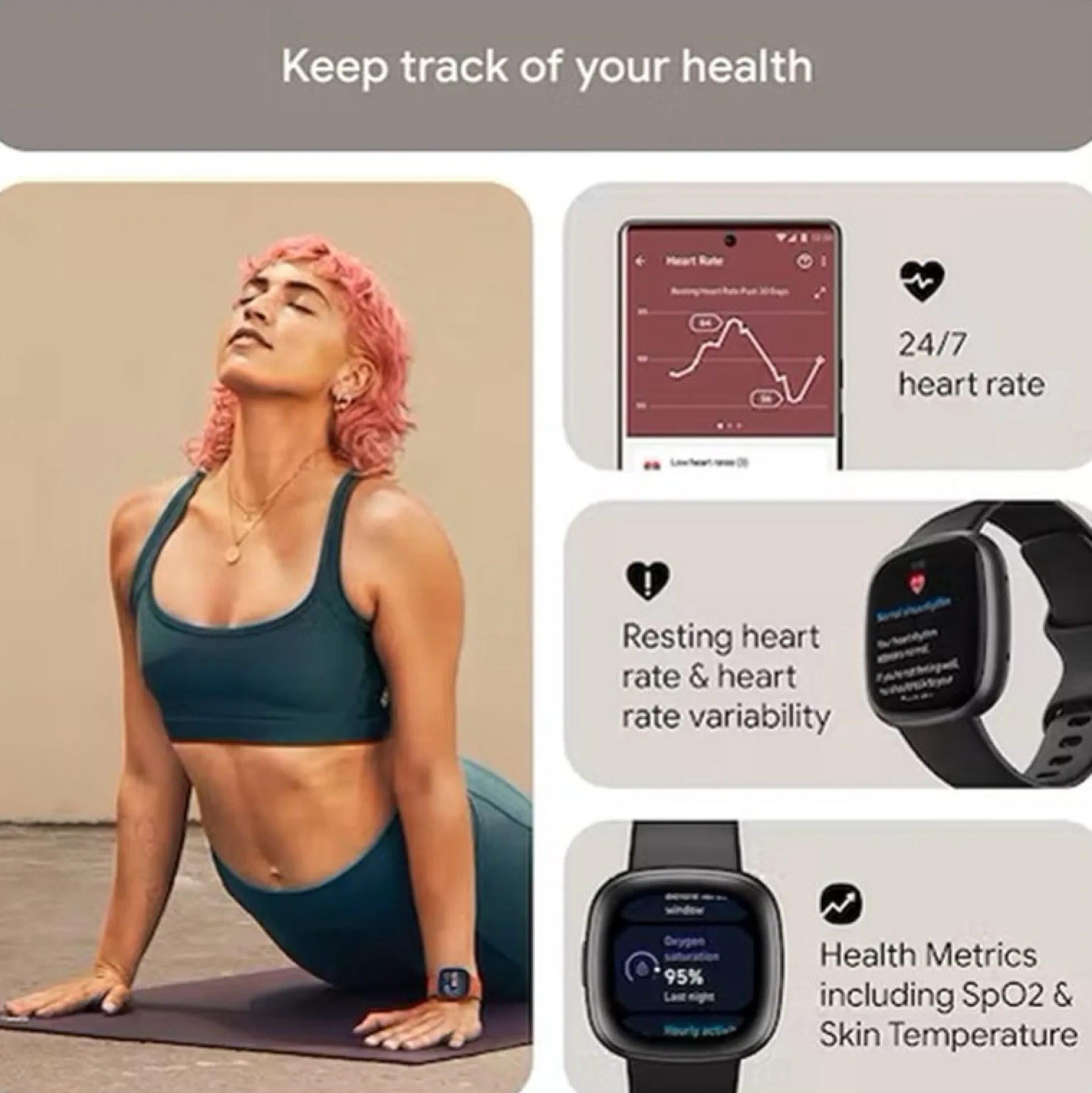 Smartwatch Fitbit Versa 4