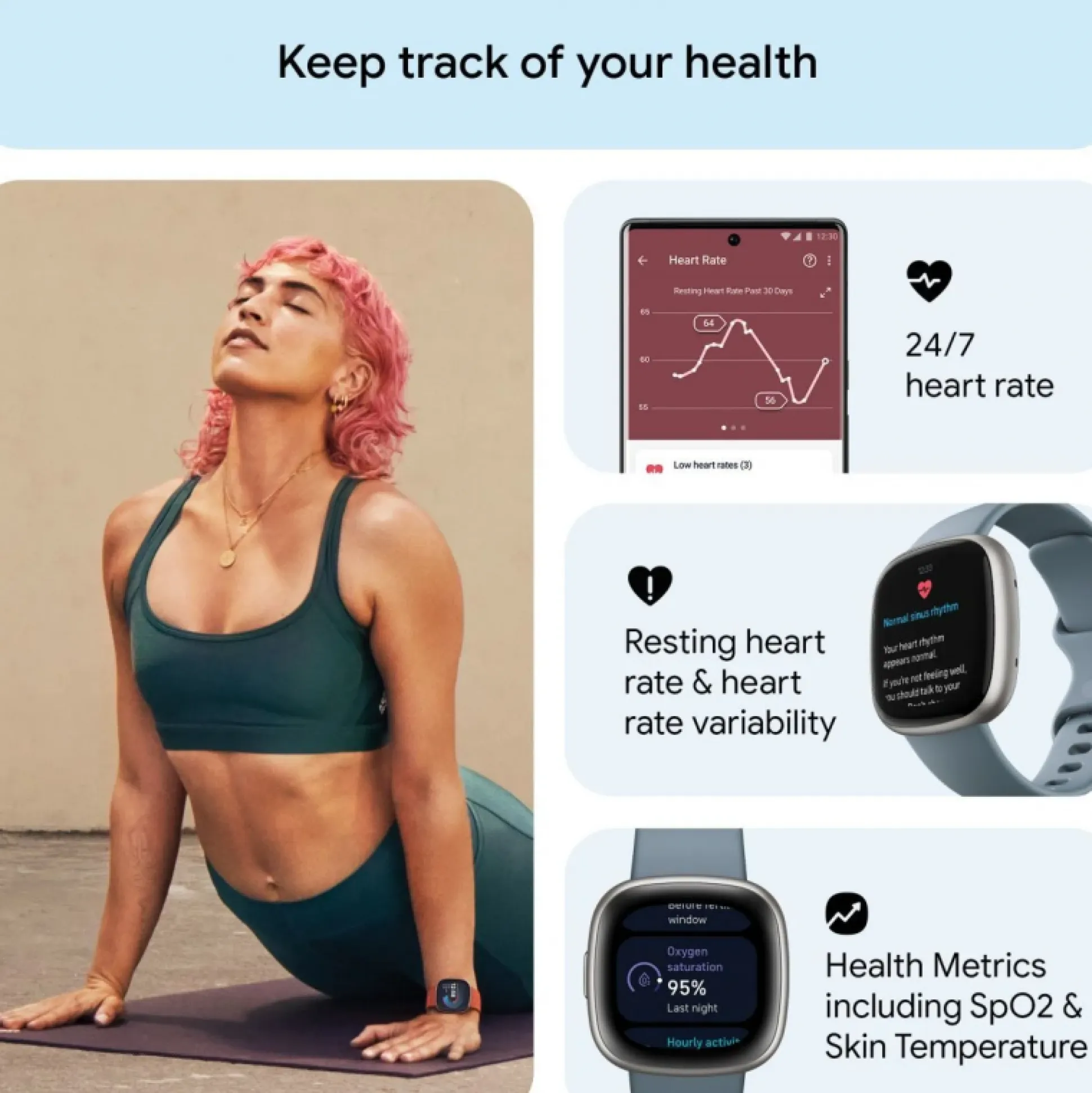 Smartwatch Fitbit Versa 4