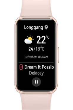 Smartwatch Huawei Band 8 1,47" Cor De Rosa Preto / Ouro Rosa