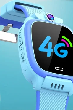 Smartwatch Relógio Inteligente Klack Para Crianças Com Gps Localizador E Comunicação 4g - Azul
