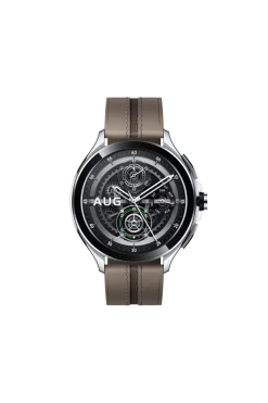Smartwatch Xiaomi Watch 2 Pro Bt Silver Case & Brown Leather Strap