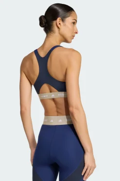 Sutiã De Desporto Com Sustentação Intermédia Em Blocos De Cor Techfit adidas