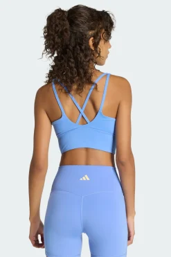 Sutiã De Sustentação Ligeira 3 Riscas Studio All Me adidas