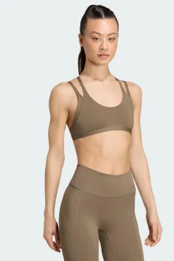 Sutiã De Treino De Sustentação Ligeira Com Alças Finas Optime adidas