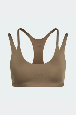 Sutiã De Treino De Sustentação Ligeira Com Alças Finas Optime adidas