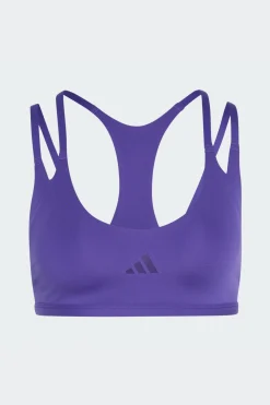 Sutiã De Treino De Sustentação Ligeira Com Alças Finas Optime adidas