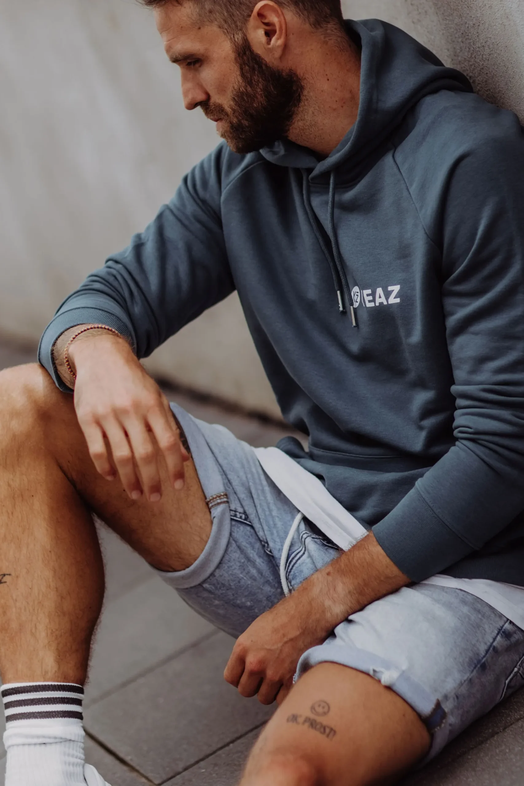 Sweatshirt Com Capuz Yeaz Cusher Ocean