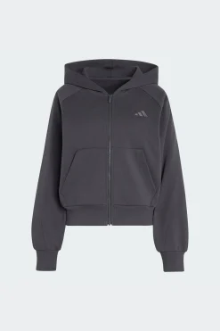 Sweatshirt Com Fecho Total E Capuz adidas Kit Pequeno Logo adidas