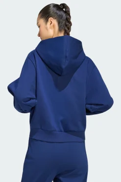 Sweatshirt Com Fecho Total E Capuz adidas Kit Pequeno Logo adidas