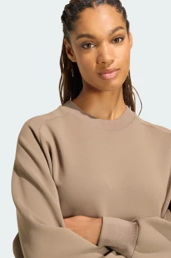 Sweatshirt Larga Soft Lux adidas