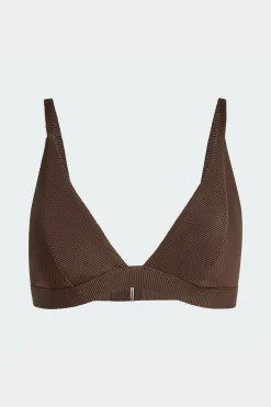 Top De Biquíni Triangular Acolchoado Com Nervuras Iconisea adidas