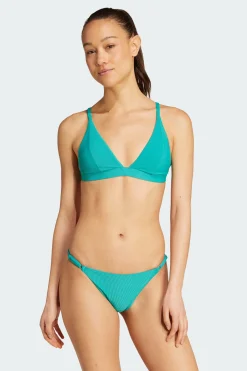 Top De Biquíni Triangular Acolchoado Com Nervuras Iconisea adidas