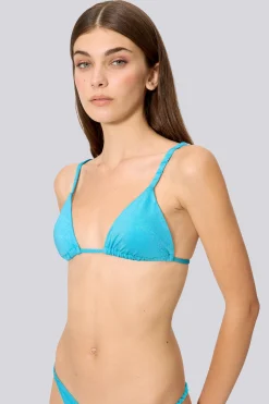 Top De Biquíni Triangular Ysabel Mora Brilho