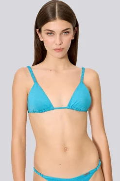 Top De Biquíni Triangular Ysabel Mora Brilho