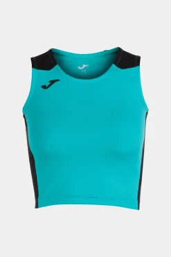 Top Joma Record II Azul-turquesa Preto