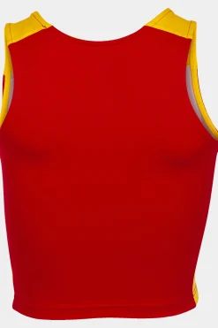 Top Joma Record II Vermelho Amarelo