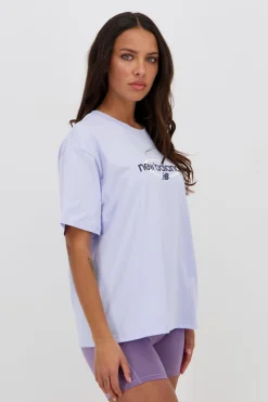 T-shirt Boxy New Balance
