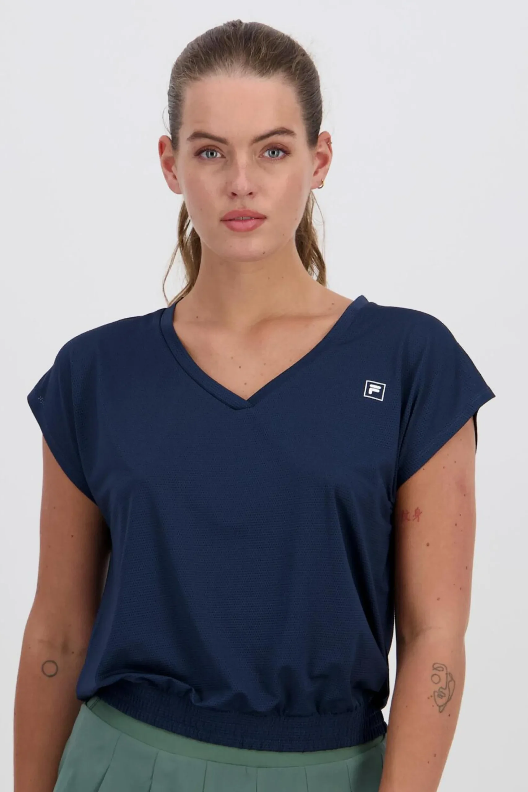 T-shirt Decote V Fila