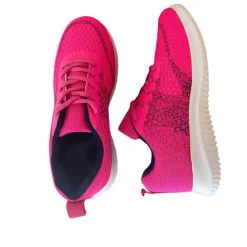 Ultralight Esportivo Sapato De Pé Cintia Fuchsia