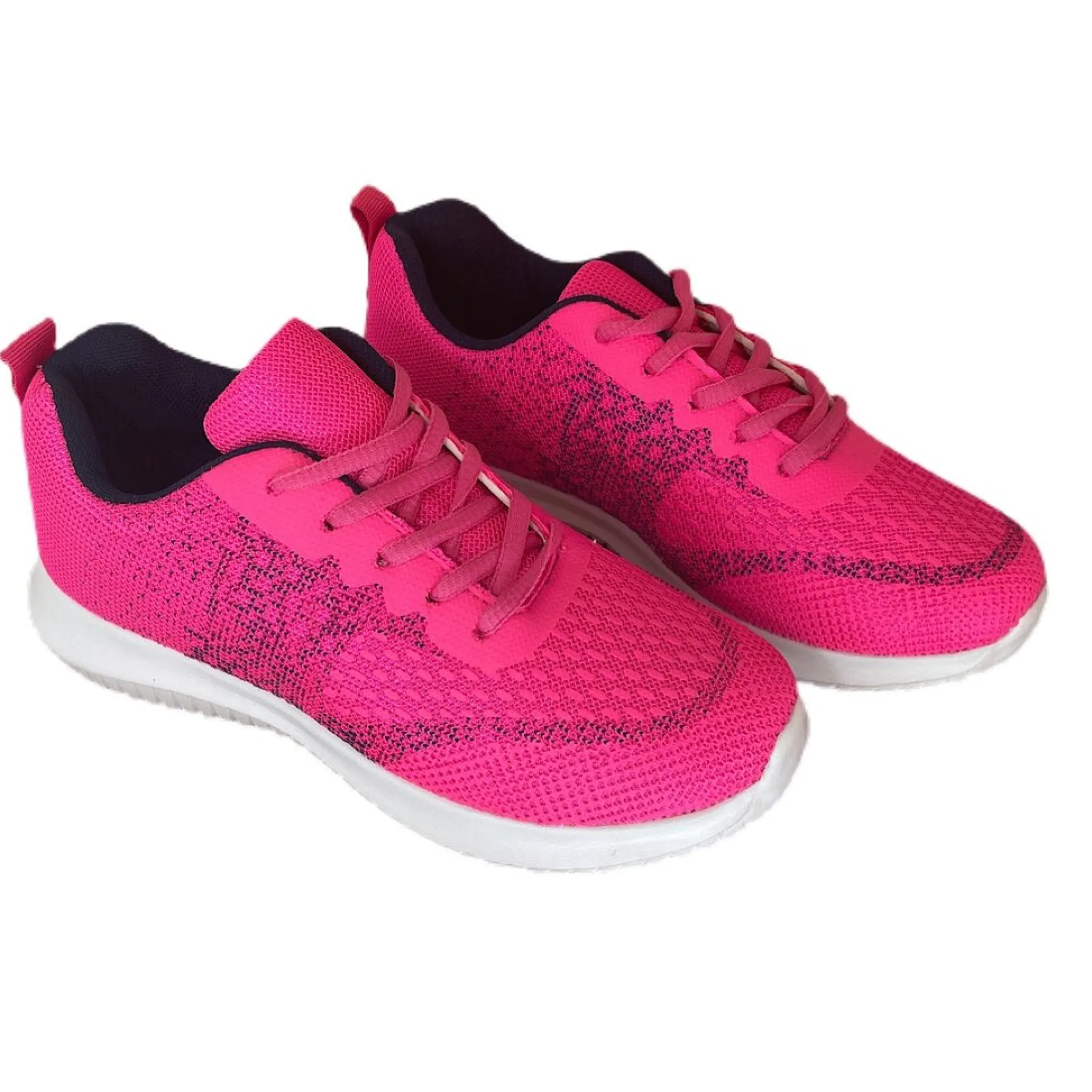 Ultralight Esportivo Sapato De Pé Cintia Fuchsia