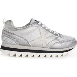 Zapatillas Munich Ripple Plateado